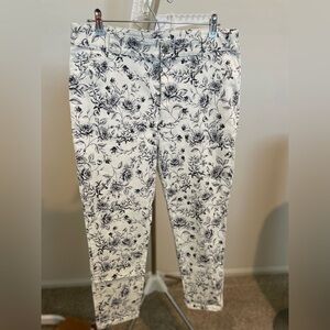 Calvin Klein Floral Trousers